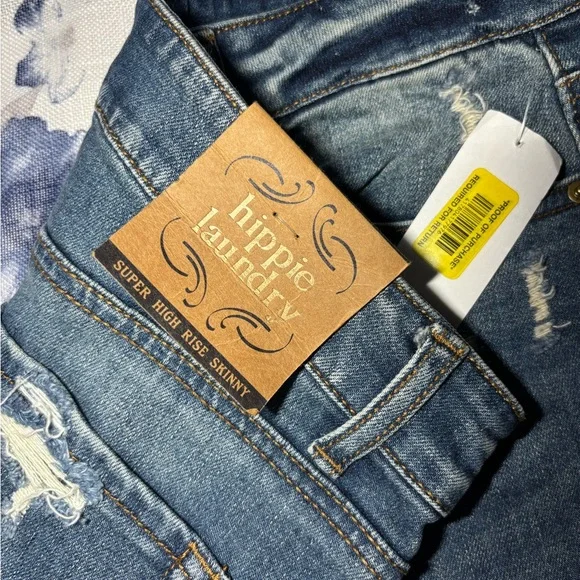 Hippie Laundry High Rise Denim Jeans - Picture 6 of 6